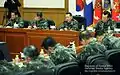 デジタル迷彩服姿の海軍将官ら (2011年12月)