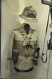 アフリカ軍団の熱帯野戦服と熱帯帽