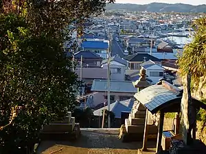 小浜八幡神社（参道）