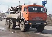 チュメニのKamAZ-43114(PBU-2掘削リグ搭載型)  (2014年)