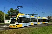 ワールドユースデーに合わせた特別塗装(2016年撮影)