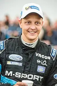 2014年ラリー・ドイツにて