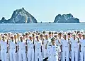夏略正服の副士官および水兵（2015年8月15日）