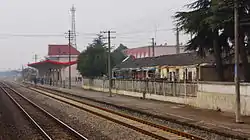 湾沚駅(中国語版)の遠景