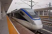長株湘都市間鉄道（中国語版）で使用されているCRH6F