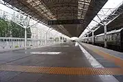 金山鉄路専用ホーム（10番線・11番線）