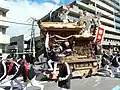 堺型上地車（堺市津久野地区）