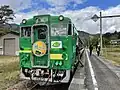 只見線で運用される「びゅうコースター風っこ」（2021年10月）