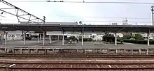 宇部新川駅1番線ホーム