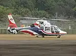 熊本県防災消防航空隊の「ひばり」