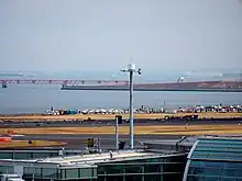 海保機の残骸とその周辺の様子（2024年1月3日）