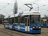 205WrAs（ポーランド語版）3車体連接車部分超低床電車