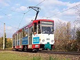 フランクフルト(オーダー)市電の主力車両・KT4Dm
