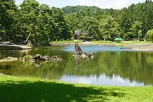 毛越寺の浄土庭園