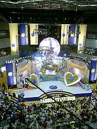 アトリウム（2005年　24時間テレビの募金・ステージイベント開催時撮影）