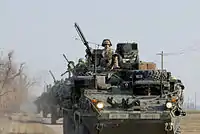 2015年の演習"Saber Junction 2015"に参加したM1127