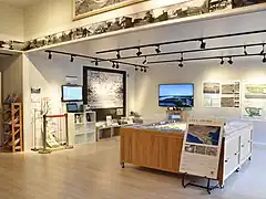 南浜つなぐ館の屋内