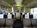 FCC運用車の317/1形一等室