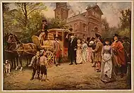 1795年のクリスマスのワシントン