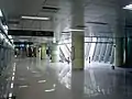 開業前の駅構内(2011年3月15日)
