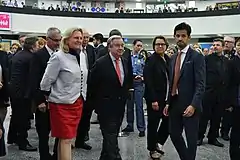 ウィーン国際センターにて（2019年5月27日）