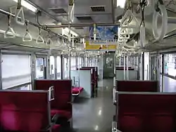 JR東日本415系0番台車内近郊形の標準的座席配置