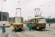 1995年頃のカリーニングラード市電