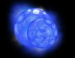 うしかい座i星（B-C系）の概念図。出典: NASA / CXC / M. Weiss