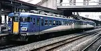 455系電車(仙山線塗装 ロゴ消去後)