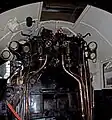 コロネーション級のキャブ内部の様子（46235「シティ・オブ・バーミンガム」）