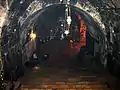 入り口の階段の下層部