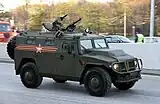 ロシア連邦軍向けの軍用車両GAZ-2330 "ティーグル"