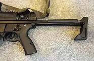 銃床およびセレクター付近(左側面)