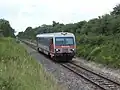 電化以前に通行した5047形気動車