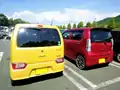 1型 HYBRID FXと5代目2型 20周年記念車の比較（リア）