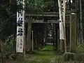 思子淵神社 参道