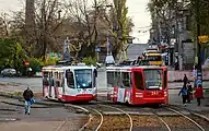 ウクライナ:イェナーキイェヴェ(イェナーキイェヴェ市電)