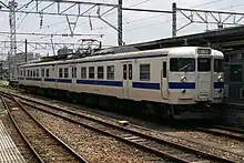 717系200番台HK206編成JR化後改造車戸袋窓無