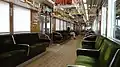 7303Fの車内（2014年7月16日）
