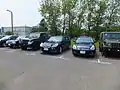 第7師団最先任上級曹長標識を提示した業務車1号
