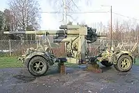 88mm FlaK37 牽引形態