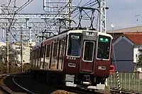 8300系による天下茶屋行き準急（2021年2月13日）