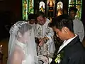 フィリピーノの白い結婚式(カトリック教会)