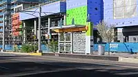 9番通り/ミル・アベニュー電停(9th St/Mill Ave)(2022年撮影)