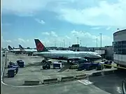 エアバスA319-100（アメリカウエスト航空復刻塗装）