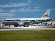エアバスA319-100（アレゲニー航空復刻塗装）