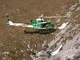 森林警備隊のアグスタ・ベルAB 412