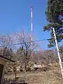 ABS大館放送局送信塔全景（2014年4月）