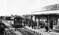 大正時代の常滑駅