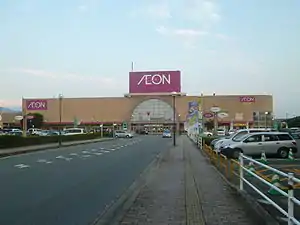 イオン福岡東ショッピングセンター(福岡県糟屋郡志免町)※核店舗は旧サティ店舗(当初はニチイとして営業)